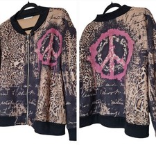 Coole Bomberjacke PEACE