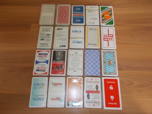 Pack schafkopfkarten neu - 20,