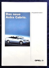 Opel Astra G Cabrio, Opel