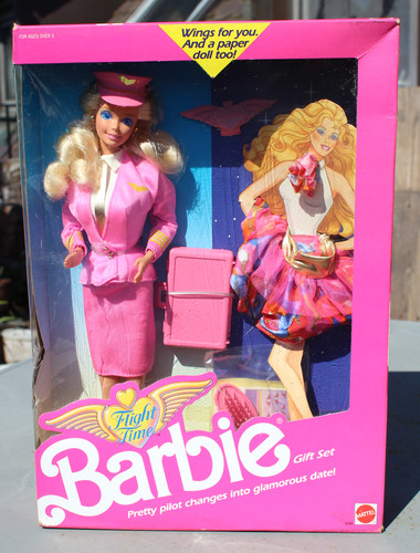 Barbie flight time pretty - time,