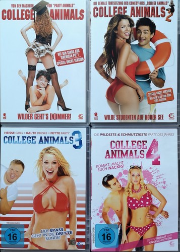 College animals dvd - college, 1-4
