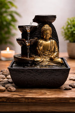 Zimmerbrunnen Buddha LED Licht