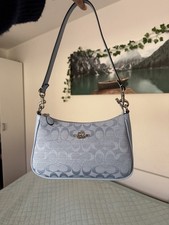 Coach schultertasche hellblau - schultertasche,