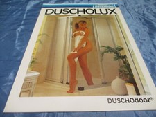 Werbung , Duscholux , Duschodoor , Nostalgie  / Reklame # 30