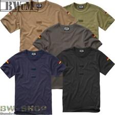 BWuM BUNDESWEHR TROPENSHIRT + FLAGGEN & KLETT BW T-SHIRT UMTERHEMD ARMEE SHIRT