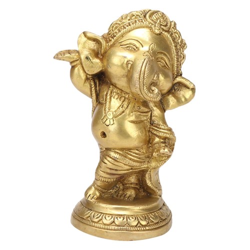 Messing lord baby ganesha - messing, idol