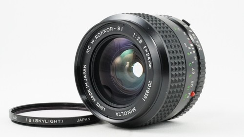 Minolta rokkor si - minolta, 24mm