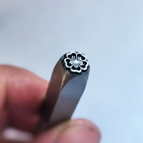 1pc 5mm blumenmuster stahl - blumenmuster,