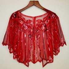 Damen Vintage Pailletten