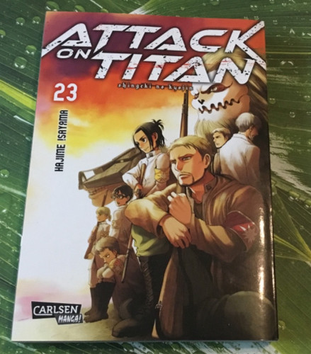 Attack titan manga band - manga, 23