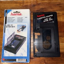 Hama Kassetten Adapter - VHS C/ VHS - S VHS C/ S VHS - 44704 - 