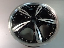 1Stk. ASA TEC AR4 Felge  9x18  5x100 Et35 Schwarz Poliert  "Gebraucht"  R1626