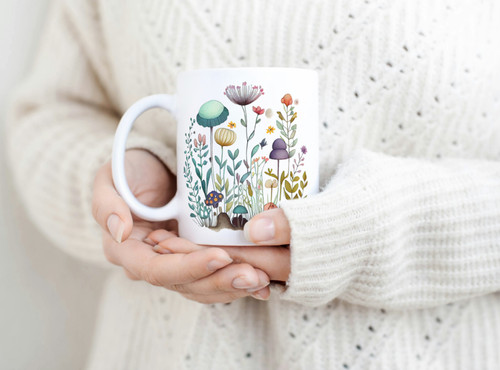 Blumen flower mug - blumen,