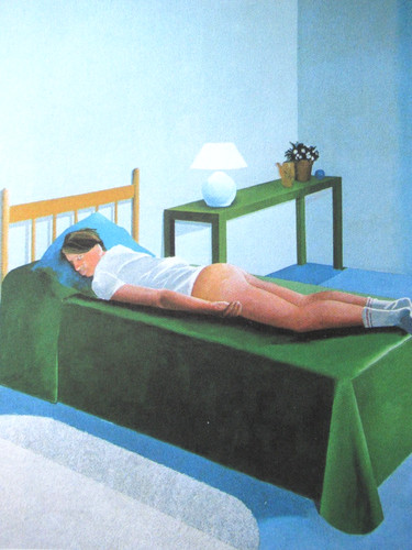 David hockney lithographie - david,