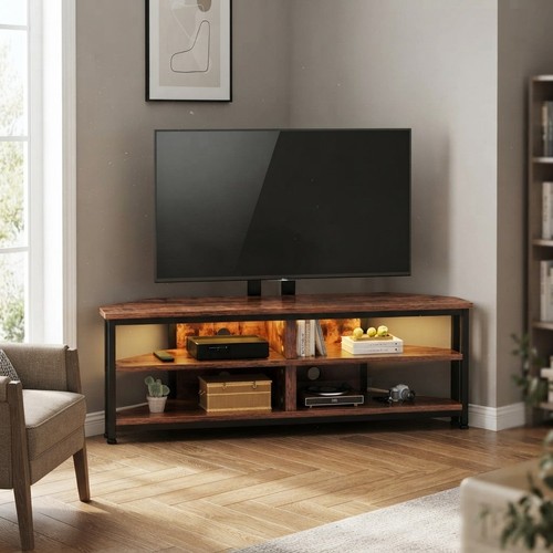Vintage ständer mit led - tv,