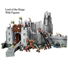 Helms Deep Battle Bausteine Set 1368 Teile - Figuren Action Modell DIY Spielzeug