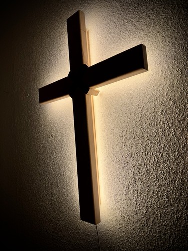 Kreuz aus massivem eichenholz - kreuz,