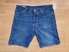 Levi's 501® Hemmed Shorts Blau Herren W36 L9 guter Zustand!