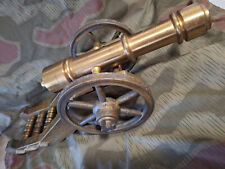 Alte Kanone Deko ca. 50cm! Holz Sehr Massiv Geschütz 6,5kg! Dickes Rohr