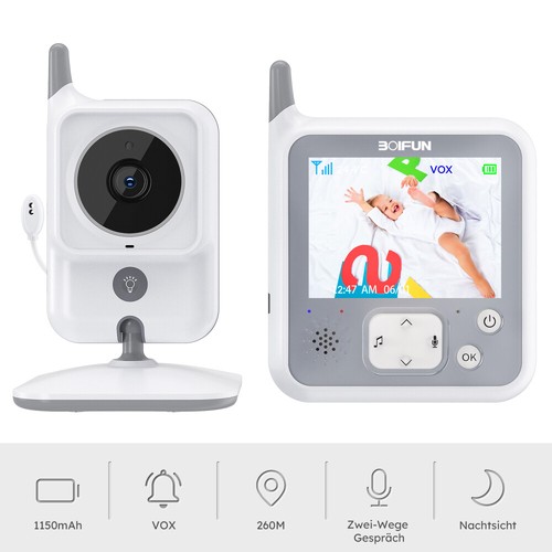 3,2-Zoll-TFT-LCD-Babyphone