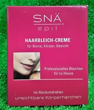 (54,20€/L) SNÄ EPIL HAARBLEICH CREME Set zum Bleichen an Beinen Körper Gesicht