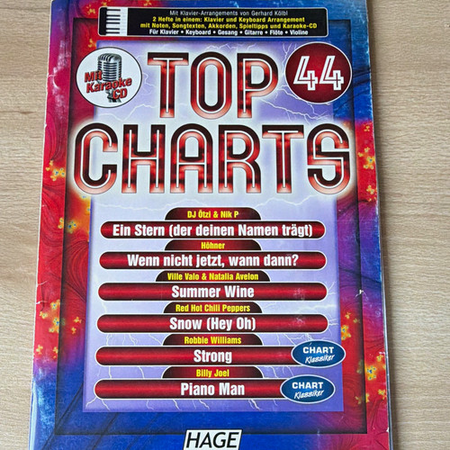 Hage top charts songbook - charts,