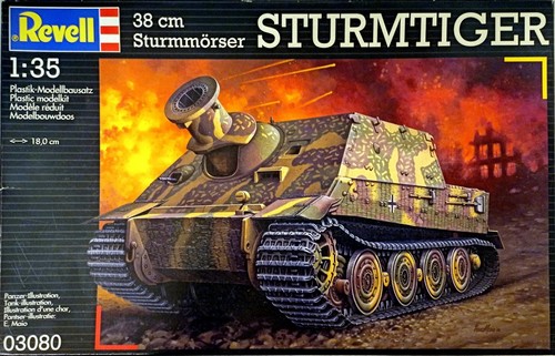 Revell 03080 38cm sturmmörser - revell,