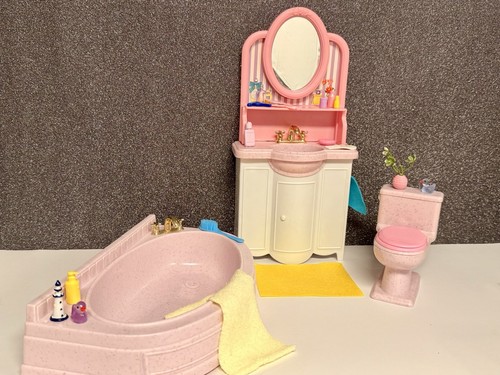 Barbie möbel badezimmer - barbie,