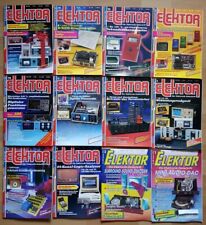 44x Elektor aus 1990ern Elektronik Magazin Hefte Computer Technik Sammlung Chip