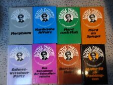 8 x AGATHA CHRISTIE sammlung