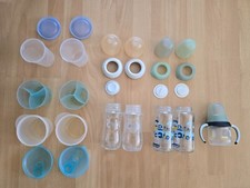 Flaschen Set Avent Babylove Baby Pulverportionierer Schnullerbehälter Gefrier