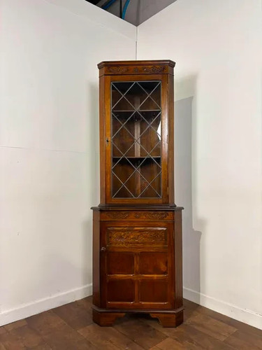 Eckvitrine vintage priory - eckvitrine,