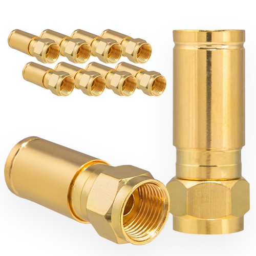 10x kompressionsstecker - f,