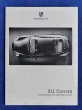 Porsche 911 Carrera 996 - Preisliste MJ 2001 - Prospekt Brochure 01.2001 Schweiz