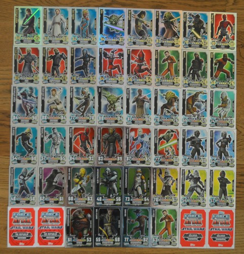 Force attax clone wars serie - wars,