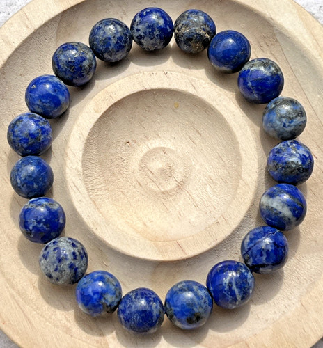 Blau lapislazuli armband - blau,