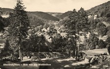 AK ALTENBRAK Waldbühne Harz 1962 DDR Sachsen-Anhalt Postkartenverlag E. Riehn