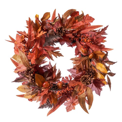 Herbstkranz türkranz 61cm - türkranz,