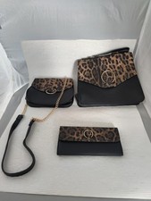 Taschenset 3 stück leoprint