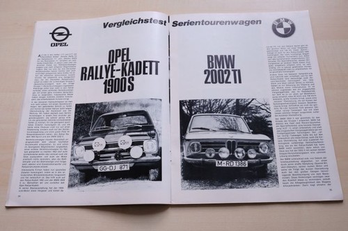 Rallye racing 1971 opel - 03/1971,