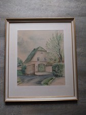 Landschaft mit Bauernhaus. Signiert a. Palgen oder Paugen datiert: 1948.