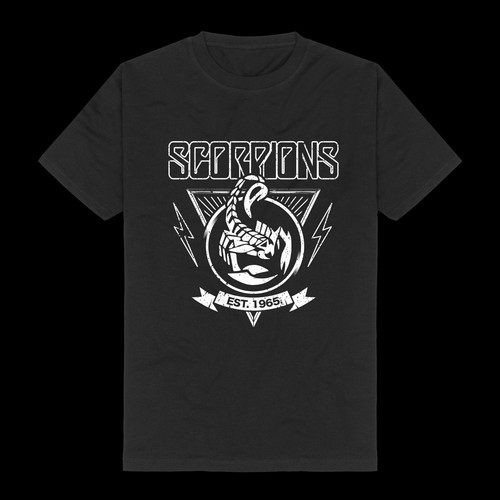 Scorpions est 1965 t shirt - -,