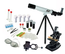 Teleskop und Mikroskop Set