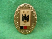 Ehrennadel Deutscher Schützenbund abzeichen Brosche 36 x 25
