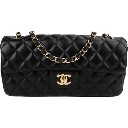 Chanel quilted lambskin east - quilted,