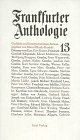 Frankfurter anthologie 13 - frankfurter, anthologie,