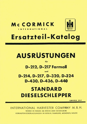 Ersatzteilkatalog ausrüstung - ersatzteilkatalog,