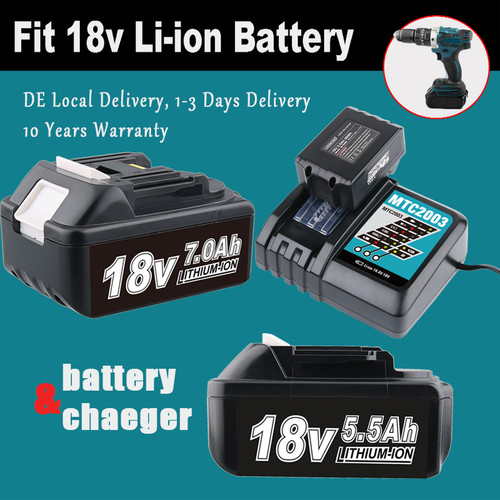 18v 5ah 0ah akku für - 18v,