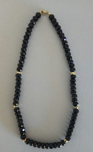 Collier 375er gelbgold mit - collier,