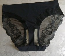 Damen Slip in String Optik mit Spitze, 40-42 